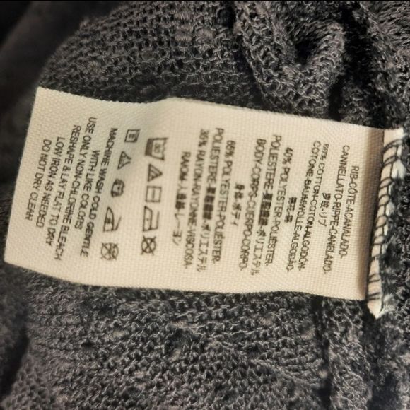 Free People We the Free Bumble bee Shark bite tunic top XS Tall petite - Picture 3 of 6